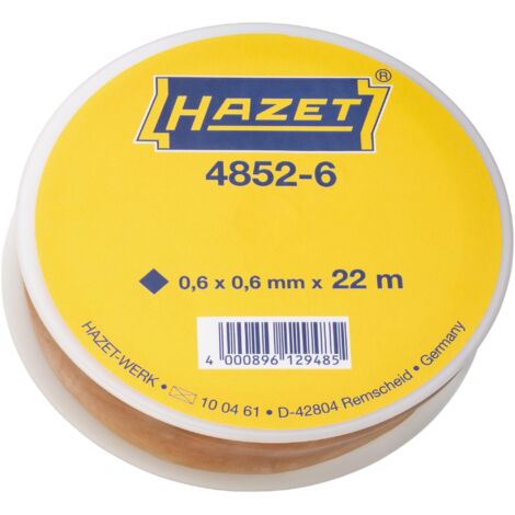 Hazet 4852-6 Filo Da Taglio, Quadro, Multicolore