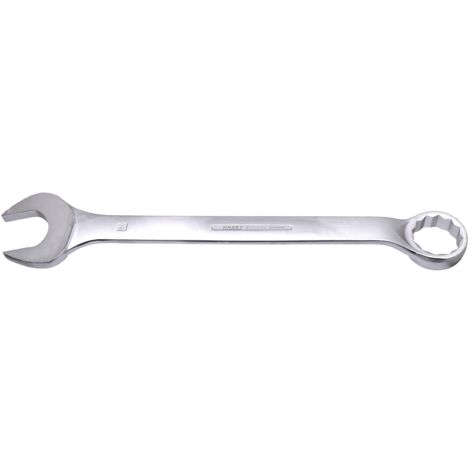 Hazet 600N-80 Chiave Combinata a Forchetta/Ad Anello, Argento, Apertura Chiave 80, Lunghezza 860 mm