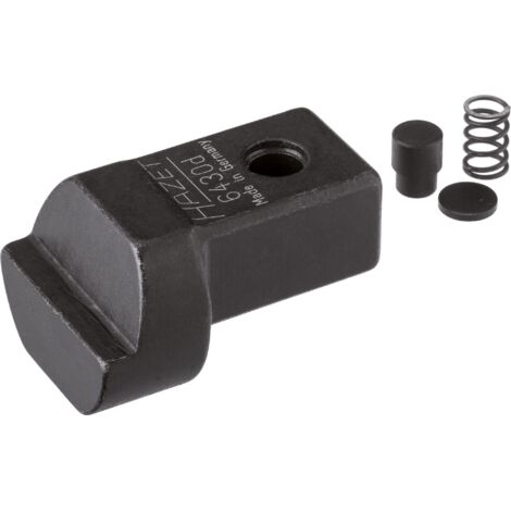 Hazet 6430D Attache male pour soudure/carré femelle 14 x 18 mm longueur 38 mm