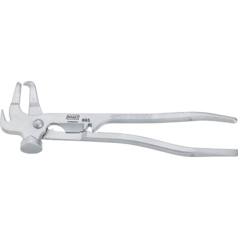 Hazet 665 Pinza per Equilibratura Ruote, Argento, Lunghezza 245 mm