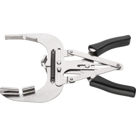 Hazet 790-1A Pinza per Segmenti di Pistone, Argento, Lunghezza 240 mm