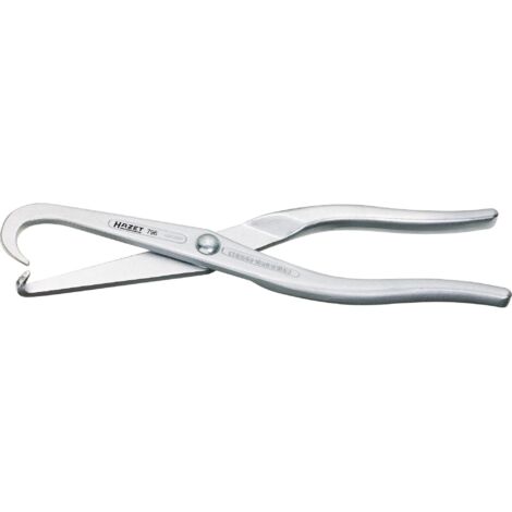 Hazet 796 Pinza per Molle Freni, Argento, Lunghezza 215 mm