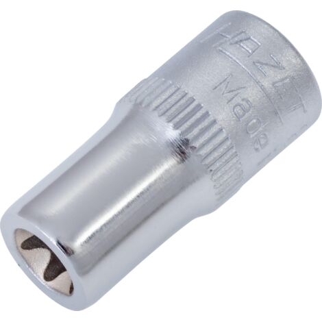 Hazet 850-E7 Inserto Chiave a Bussola Torx, Argento, Attacco Quadro, Cavo, 6.3 mm 1/4 di Pollice
