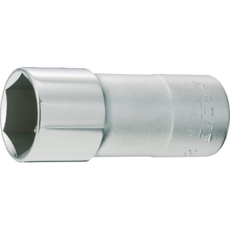 Hazet 880Kf Inserto Chiave a Bussola per Candele di Accensione, Argento, Attacco Quadro, Cavo, 10 mm 3/8 di Pollice