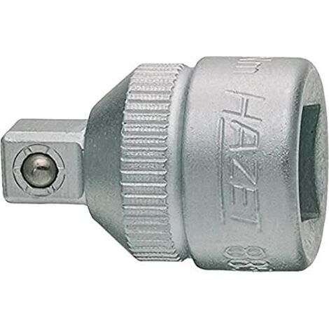 Hazet 8858-2 Adattatore, Argento, Attacco Quadro, Massiccio, 6.3 1/4 di Pollice