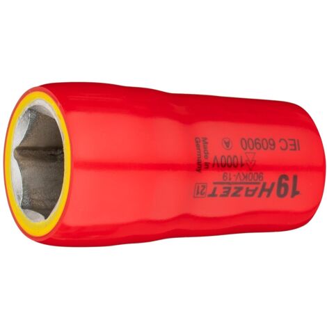 Hazet 900KV-19 Steckschlüssel-Einsatz 1/2" VDE 19m m