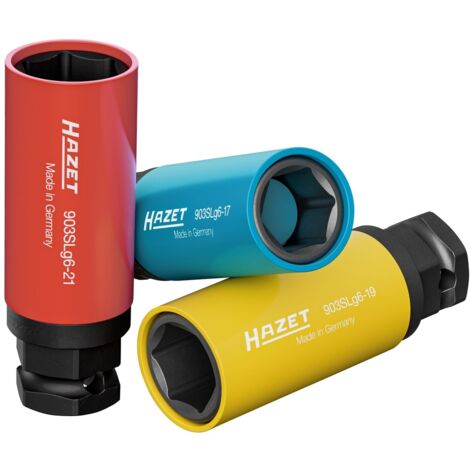 Hazet 903SLG6/3 Kraft-Steckschluesseleinsatz-Satz