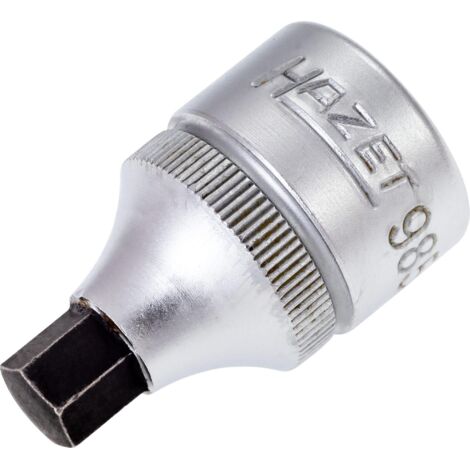 Hazet 985-8 Inserto Chiave A Bussola Per Giraviti, Multicolore, Attacco Quadro, Cavo, 12.5 mm 1/2 di Pollice