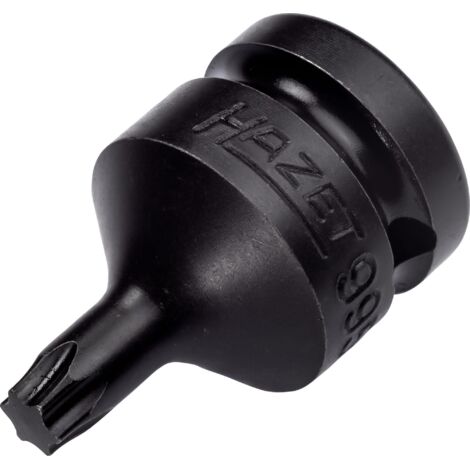 Hazet 995S-T40 Inserto Chiave a Bussola per Avvitatori ad Impulso e Giraviti Torx, Nero, Attacco Quadro, Cavo, 12.5 mm 1/2 di Pollice