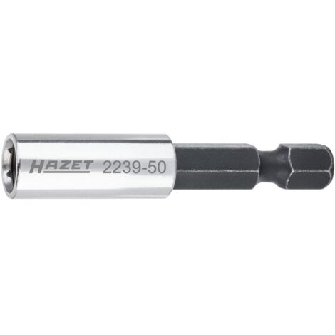 Hazet Adapter, 1/4 (6,3 mm) Sechskant massiv, 1/4 (6,3 mm) Sechskant hohl, Länge: 50 mm