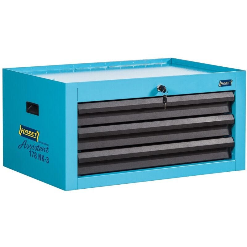 Hazet - Aufsatzkoffer 178NK-3 Schubladen flach: 3?x 80?x?527?x?348 mm
