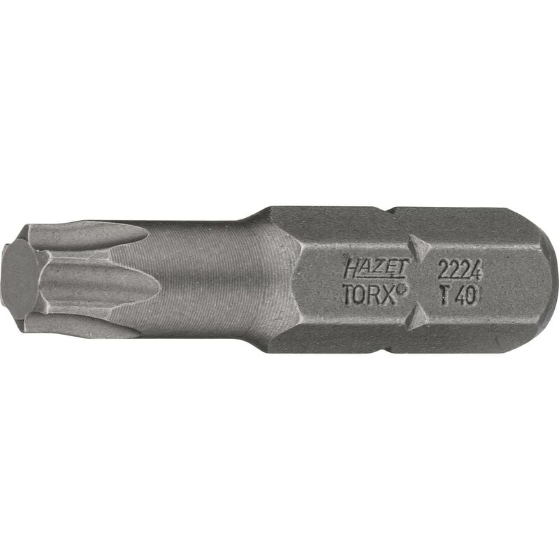 Bit 2224-T40 ∙ Attacco esagonale, massiccio, 5/16