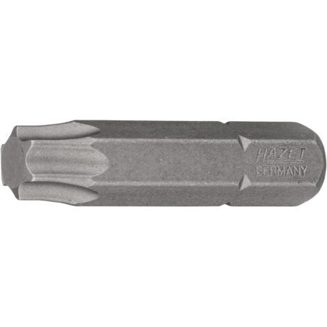 HAZET Bit 2224-T45 Sechskant massiv (5/16 Zoll) Innen TORX® Profil T45