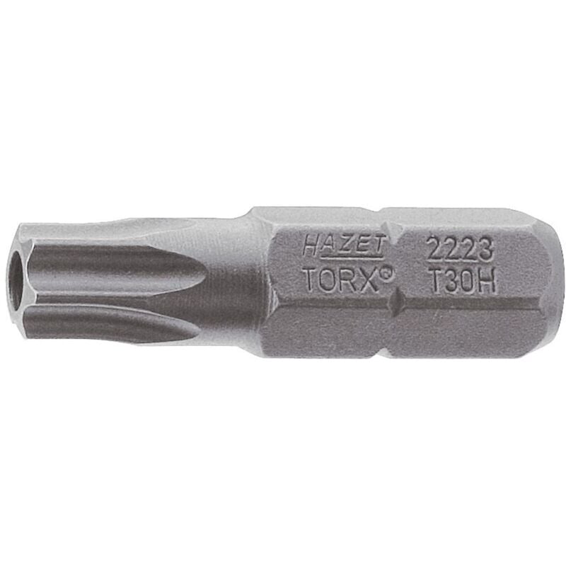 Image of Bit 2223-T7H ∙ 1/4 Zoll (6,3 mm) Sechskant massiv ∙ Tamper Resistant torx® Profil ∙ sw T7H