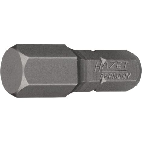 Hazet Bit, Sechskant massiv 8 (5/16), Innen-Sechskant Profil, 10 mm
