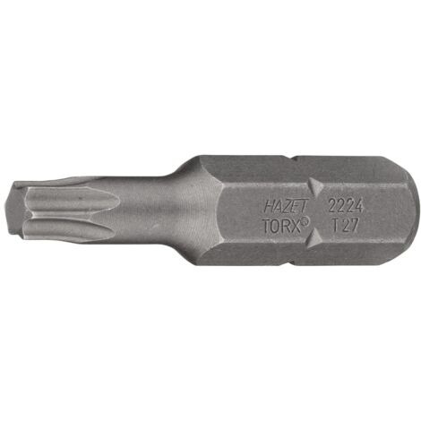 Hazet Bit, Sechskant massiv 8 (5/16), Innen TORX Profil, T27, 35 mm lang