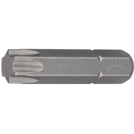 Hazet Bit, Sechskant massiv 8 (5/16), Innen TORX Profil, T50, 35 mm lang