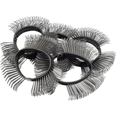 Hazet Bürstenband, 11 mm breit, grob, gebogene Spitzen