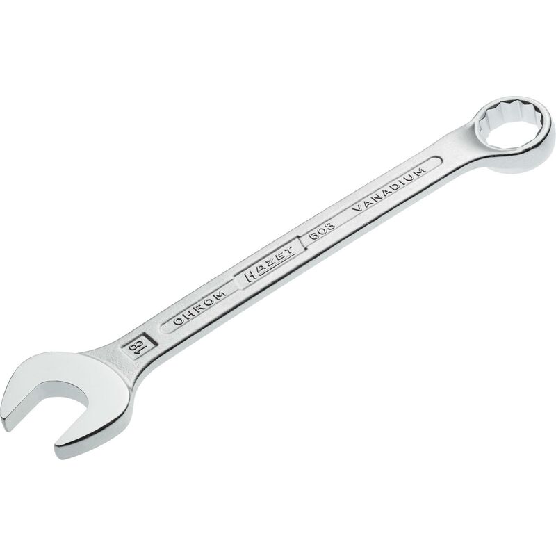 Chiave combinata a forchetta/ad anello 603-18 ∙ Profilo trazione con doppio esagono esterno ∙ ac 18 mm