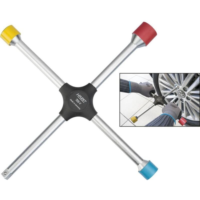 Hazet - Clé en croix 705V pour voitures