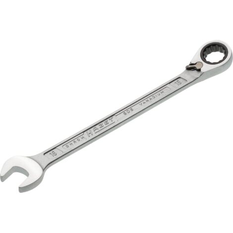 HAZET Clé mixte à cliquet 606 ouverture de clé 16 mm longueur 230,2 mm ( 4000822588 )
