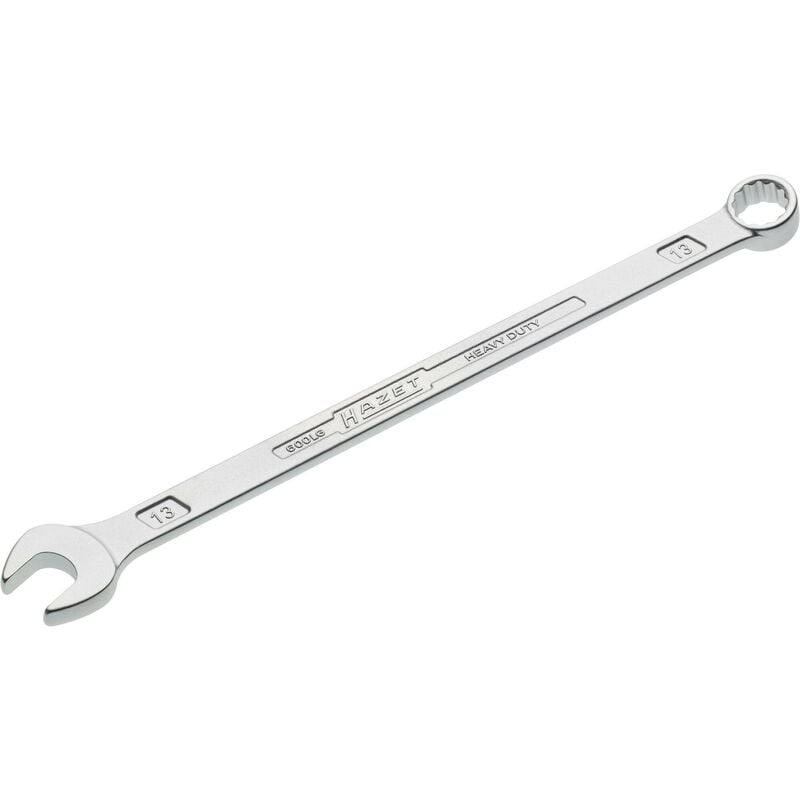 Clé mixte · extra-longue · fine 600LG-13 ∙ Profil Traction à 12 pans extérieurs ∙ Taille 13 mm