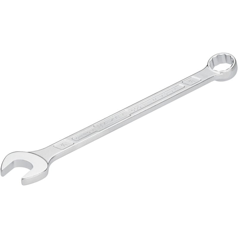 Hazet - Clé mixte 600NA-7/8 ∙ Profil à 12 pans extérieurs ∙ Taille 7/8″