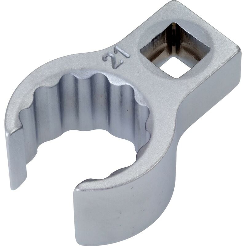 Hazet - Clé polygonale ouverte 848Z-22 ∙ Carré creux 3/8 pouce (10 mm) ∙ Profil à 12 pans extérieurs ∙ Taille 22 mm ∙ Carré intérieur 10 &61 3⁄8″