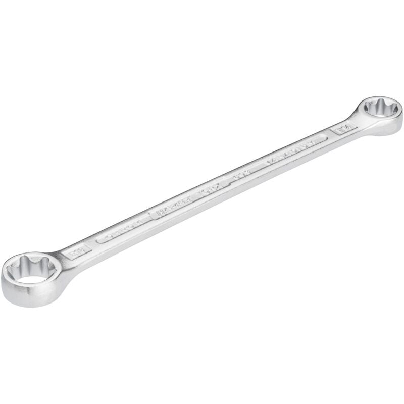 Hazet - Clé polygonale double 609-E14XE18 ∙ Profil torx® extérieur ∙ Taille E14, E18