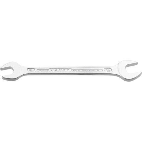 HAZET Doppel-Maulschlüssel 450NA-19/32X11/16V Außen-Sechskant Profil <sup>19