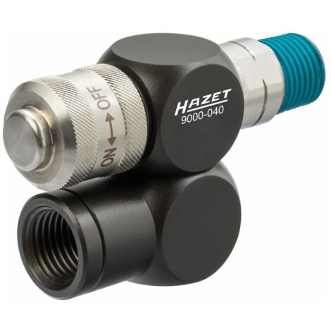 HAZET Drehgelenk mit stufenlosem Luftdurchfluss-Minderer 9000-040