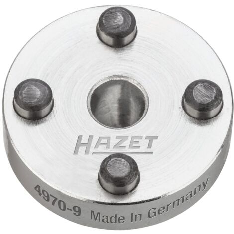 Hazet Druckplatte, mit 4 Zapfen, 22 mm lang, Abtriebs-Ø 30 mm