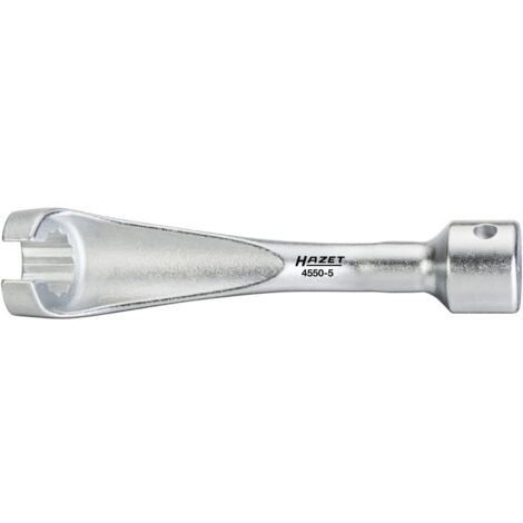 Hazet Einspritzleitungsschlüssel 1/2 (12,5 mm) Vierkant hohl, Außen Doppelsechskant Profil, SW 14 mm