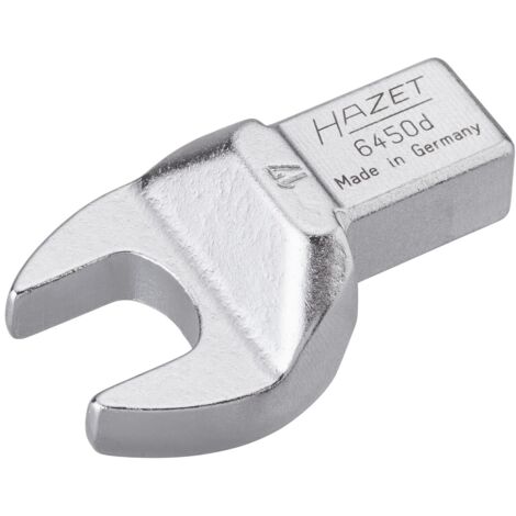 HAZET Einsteck-Maulschlüssel 6450D-17 Einsteck-Vierkant 14 x 18 mm Außen-Sechskant Profil 17