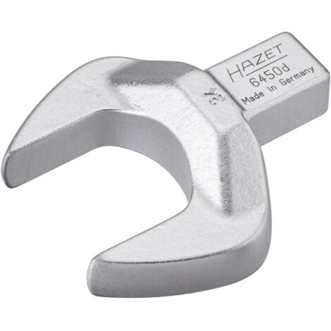 Hazet Einsteck-Maulschlüssel, Einsteck-Vierkant 14 x 18 mm, Außen-Sechskant Profil, 34 mm