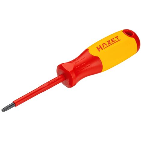 Hazet Elektriker-Schraubendreher, schutzisoliert, Innen TORX Profil, SW T20