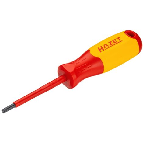 Hazet Elektriker-Schraubendreher, schutzisoliert, Innen TORX Profil, SW T25