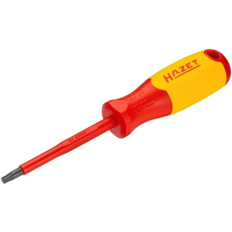 Hazet Elektriker-Schraubendreher, schutzisoliert, Innen TORX Profil, SW T30