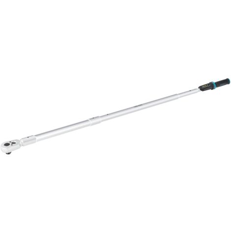 Hazet Elektronischer Drehmoment-/Drehwinkelschlüssel, Bereich: 200-1000 Nm, lbf : 150-750 lbf.ft, Genauigkeit: 1%, 3/4 (20 mm) Vierkant massiv, Länge