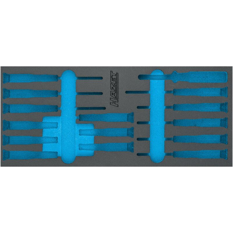 Hazet - Garniture en mousse souple bimatière 163-517L ∙ l x l : 392 mm x 172 mm