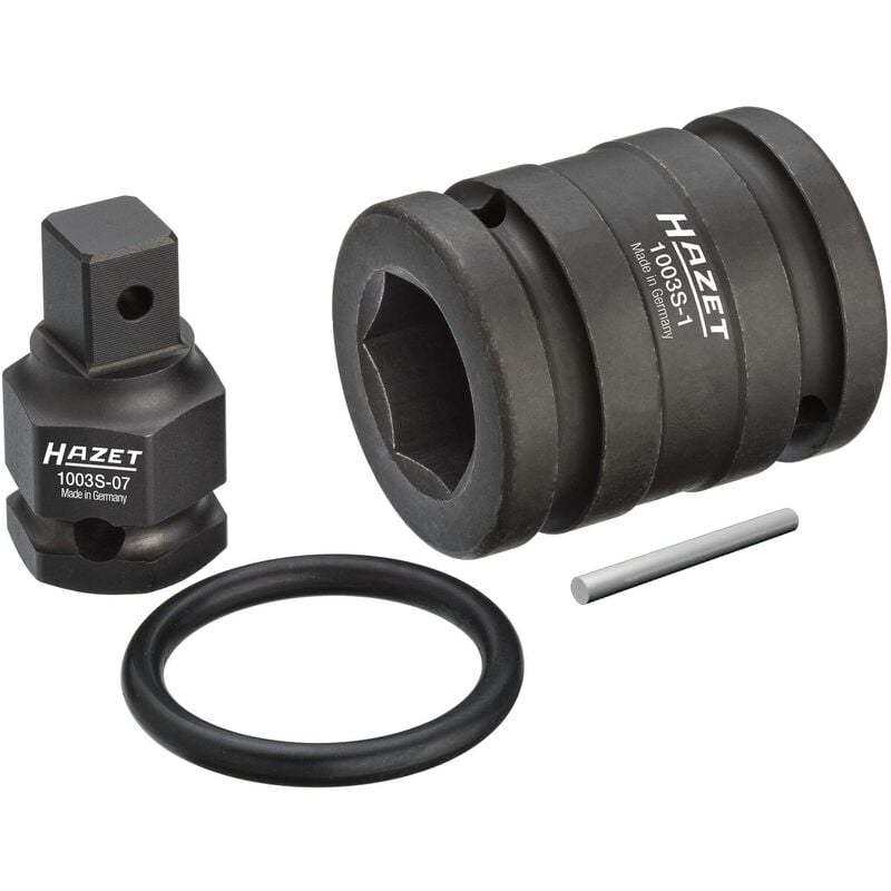 Adaptateur réducteur 1007S-7/4 ∙ Carré creux 3/4 pouce (20 mm) ∙ Carré massif 1/2 pouce (12,5 mm) ∙ 4 pièces
