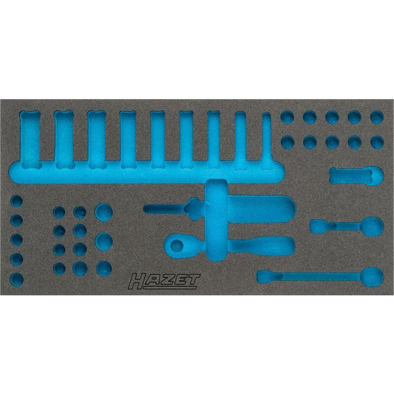 Hazet - Garniture en mousse souple bimatière 163-354L ∙ l x l : 342 mm x 172 mm