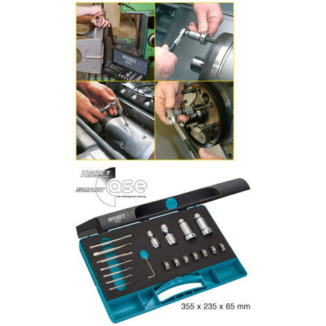 Hazet Jeu à tarauder - Nombre d'outils: 21 - 849