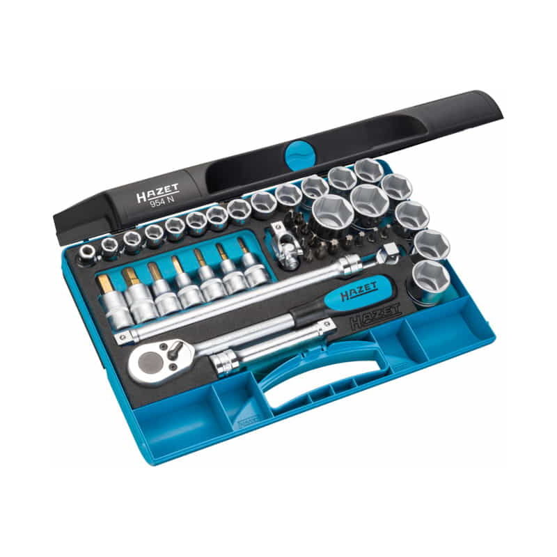 Hazet - Jeu de clés à douille 954N 44 pièces 1/2 po. ( 4000822784 )