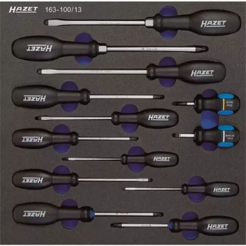 Hazet - Assortiment de tournevis 13 pièces