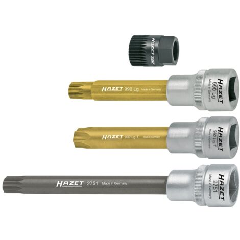 HAZET Keil(rippen)riemenscheibe-Werkzeug 4641/4 Vierkant hohl 12,5 mm (1/2 Zol