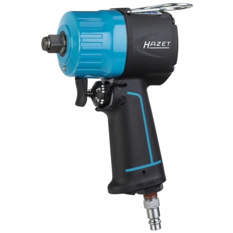 

HAZET Llave de impacto neumática de 1/2 pulgada extra corta 9012MT | 1400 Nm