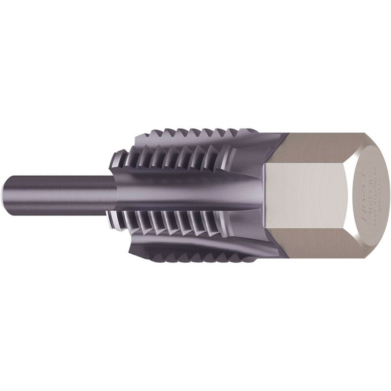Hazet - Outil de réparation de filetage capteurs / sondes de température des gaz d'échappement 4683-16 ∙ 6 pans extérieurs 13 mm ∙ Longueur : 43 mm