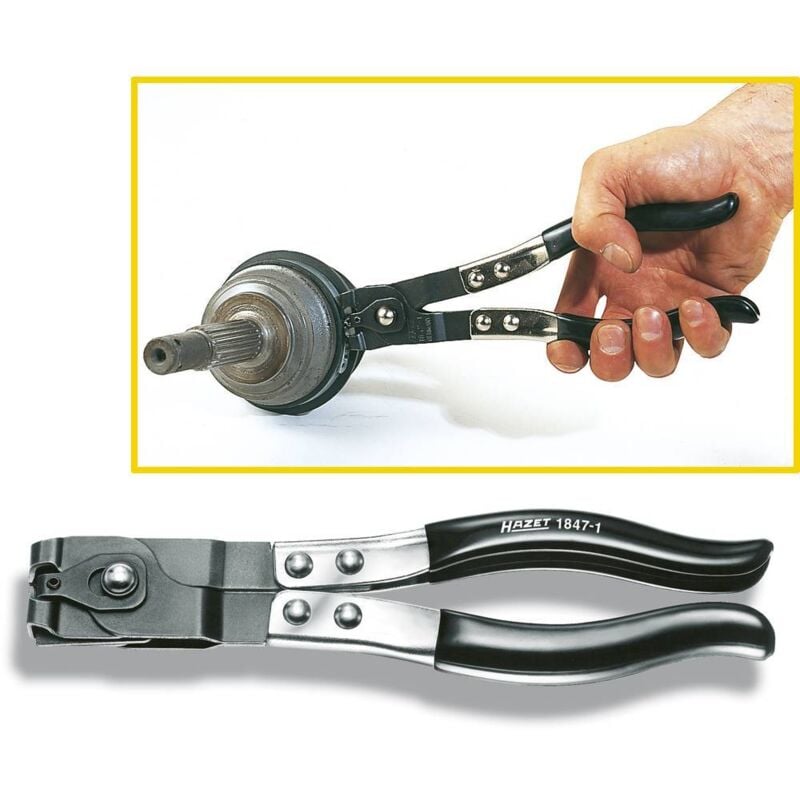 Hazet - Pinces de serrage pour soufflets d'essieu 1847-1