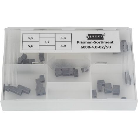 Hazet Prismen-Sortiment 5,5 / 5,6 / 5,7 / 5,8 / 5,9 mm, 6000-4.0-02/50